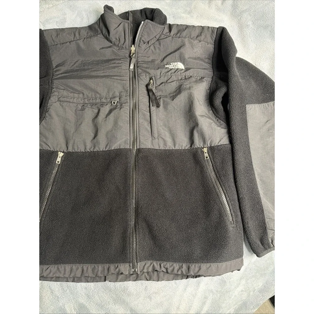 The North Face Denali Polartec Fleece Full Zip Jacket Vented Size Medium Black